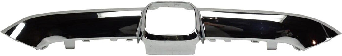 Front Center Grille Trim Molding Chrome Direct Replacement Compatible With 2017-2019 Honda CR-V HO1210150 71122TLAA00