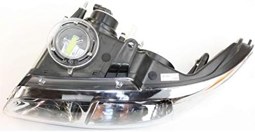 Set Of 2 Front Headlight Assembly With Quad Lamp Right & Left Side Direct Replacement Compatible With 1996-1999 Dodge Caravan/Chrysler Town & Country/Plymouth Voyager CH2502114