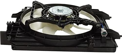 Front Radiator Fan Assembly Plastic Direct Replacement Compatible with 2019-2021 Subaru Forester SU3115137 45131FL000 45122SJ000 45121FJ000