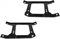 Set Of 2 Front Bumper Support Bracket Steel Left Driver & Right Passenger Side Direct Replacement Compatible With 2002-2009 Dodge Ram 1500 2500 3500 CH1067127 CH1066127 55077208AA