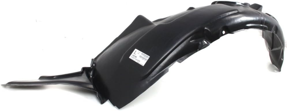 Front Fender Liner Left Driver Side Direct Replacement Compatible With 2009-2012 Hyundai Elantra HY1248118 868112L000