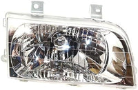 Set Of 2 Front Head Light Assembly Halogen Right Passenger & Left Driver Side Direct Replacement Compatible With 1998-2002 Kia Sportage KI2502104 KI2503104 0K08A51040B 0K08A51030B