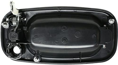 Set of 2 Front Exterior Door Handle Smooth Black Left Driver & Right Passenger Side Direct Replacement Compatible with 1999-2006 Chevrolet Silverado/GMC Sierra GM1311140 GM1310140