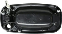 Set of 2 Front Exterior Door Handle Smooth Black Left Driver & Right Passenger Side Direct Replacement Compatible with 1999-2006 Chevrolet Silverado/GMC Sierra GM1311140 GM1310140