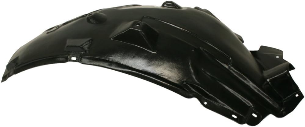 Front Fender Liner Rear Section Left Driver Side Direct Replacement Compatible With 2007-2008 Infiniti G35 / 2009-2013 G37 IN1248126 63843JK30A