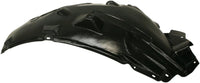 Front Fender Liner Rear Section Left Driver Side Direct Replacement Compatible With 2007-2008 Infiniti G35 / 2009-2013 G37 IN1248126 63843JK30A