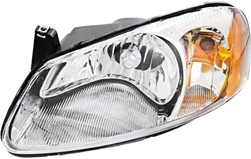 Set Of 2 Front Headlights Assembly Right Passenger & Left Driver Side Direct Replacement Compatible With 2001-2003 Chrysler Sebring / 2001-2006 Dodge Stratus CH2503143 CH2502143