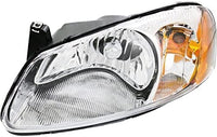 Set Of 2 Front Headlights Assembly Right Passenger & Left Driver Side Direct Replacement Compatible With 2001-2003 Chrysler Sebring / 2001-2006 Dodge Stratus CH2503143 CH2502143