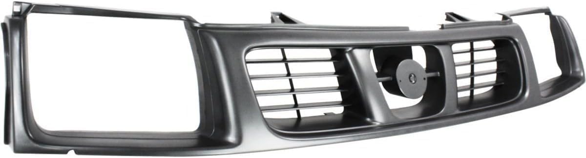 Front Grille Primed Direct Replacement Compatible With 1998-2000 Nissan Frontier NI1200181 623103S500