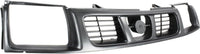 Front Grille Primed Direct Replacement Compatible With 1998-2000 Nissan Frontier NI1200181 623103S500
