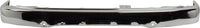 Front Bumper Face Bar Chrome Steel + Filler Gray + Lower Valance Primed Direct Replacement Compatible With Toyota 4Runner 1999-2002 TO1095182 TO1002168 TO1087108 5391135911 5210135660