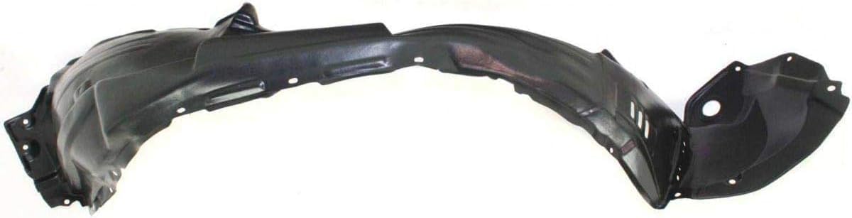 Front Fender Liner Vacuum Form Plastic Right Passenger Side Direct Replacement Compatible With 2008-2010 Toyota Highlander TO1249150 538050E040