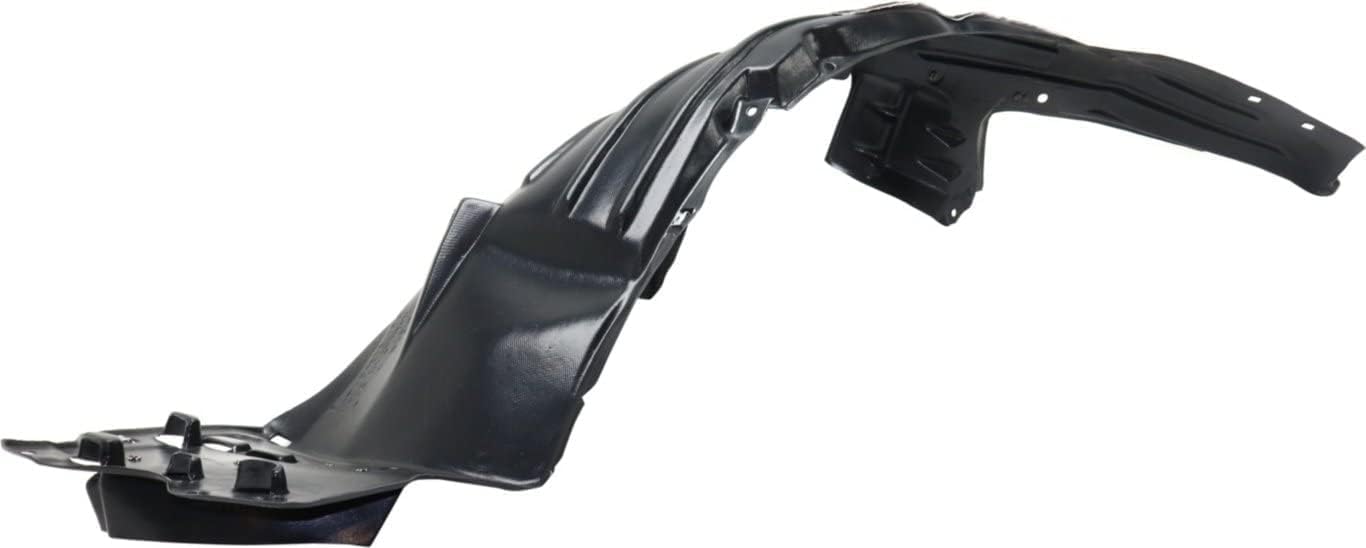 Front Fender Liner Left Driver Side Direct Replacement Compatible With 2018-2020 Honda Fit HO1248181 74150T5RA40