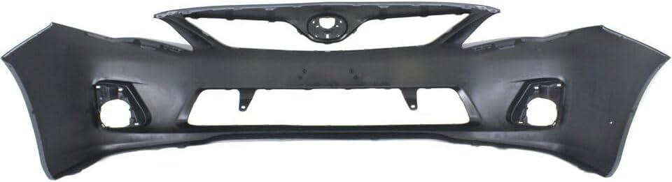 Front Bumper Cover Primed Direct Replacement Compatible With 2011-2013 Toyota Corolla TO1000372 5211903901