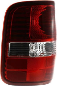 Tail Light Assembly Lens And Housing Left Driver Side Direct Replacement Compatible With 2004-2006 Ford F-150 FO2800182 5L3Z13405CA 6L3Z13405BA