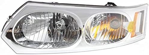Set Of 2 Front Headlight Assembly Right Passenger & Left Driver Side Direct Replacement Compatible With 2003-2007 Saturn Ion GM2502231 GM2503231 15919399 15919400
