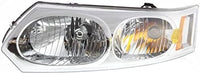 Set Of 2 Front Headlight Assembly Right Passenger & Left Driver Side Direct Replacement Compatible With 2003-2007 Saturn Ion GM2502231 GM2503231 15919399 15919400