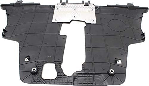 Front Engine Center Splash Shield Under Cover Direct Replacement Compatible with 2016-2018 Fiat 500X / 2015-2018 Jeep Renegade CH1228133 68420672AA