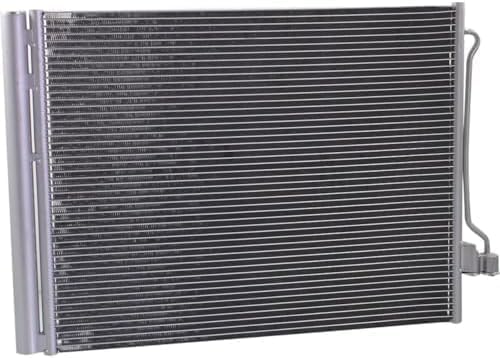 Front A/C Condenser Aluminum Core Direct Replacement Compatible With 2011-2016 BMW 550i / 2012-2019 6-Series BM3030128 64536805452