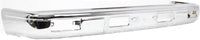 Front Bumper Face Bar Chrome Steel Direct Replacement Compatible With 1987-1988 Toyota Pickup TO1002105 5210189101