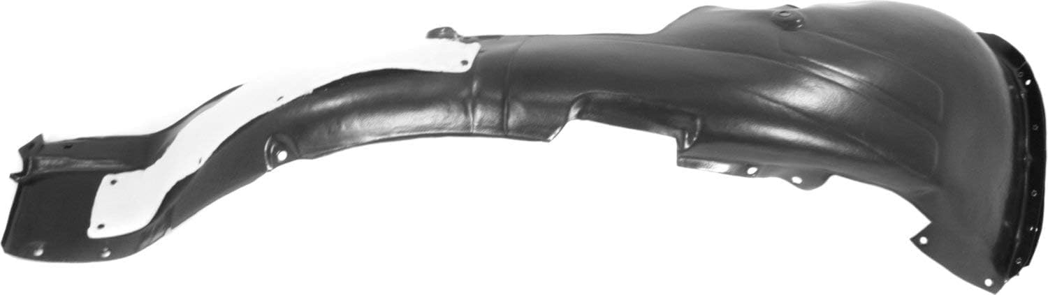 Set Of 2 Front Fender Liner Left Driver & Right Passenger Side Direct Replacement Compatible With 2006-2011 Honda Civic HO1248134 HO1249134 74101SNAA00 74151SNAA00