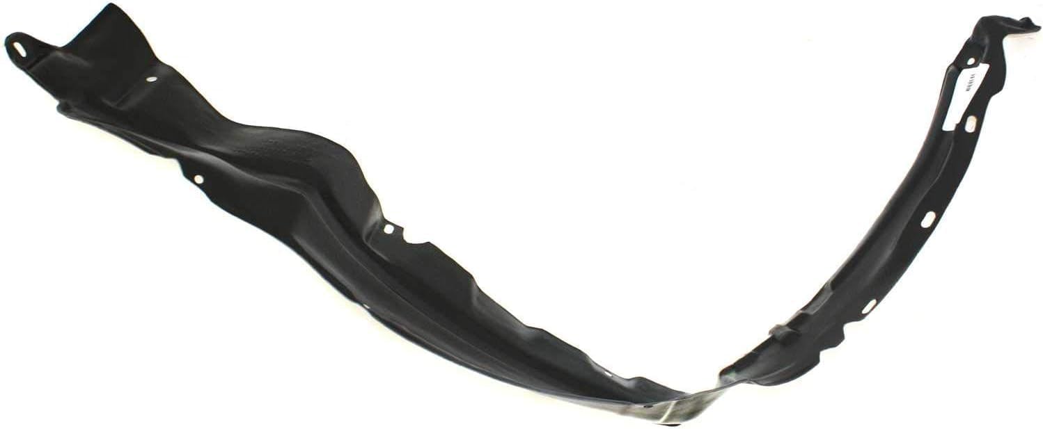 Front Fender Liner Right Passenger Side Direct Replacement Compatible With 1986-1997 Nissan Pickup NI1249103 6388001G01