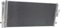Front A/C Condenser Aluminum Core Direct Replacement Compatible With 2012-2019 Fiat 500 FI3030100 68073679AA