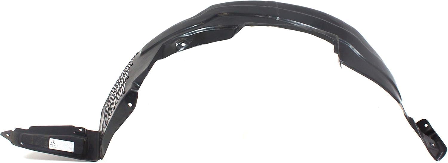 Front Fender Liner Right Passenger Side Direct Replacement Compatible With 2006-2009 Kia Rio5 / 2006-2011 Rio KI1249104 868121G000