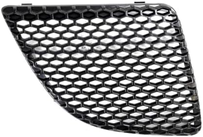 Set Of 2 Front Grille Plastic Textured Shell & Insert Left Driver & Right Passenger Side Direct Replacement Compatible With 2004-2008 Pontiac Grand Prix GM1200522 GM1200521