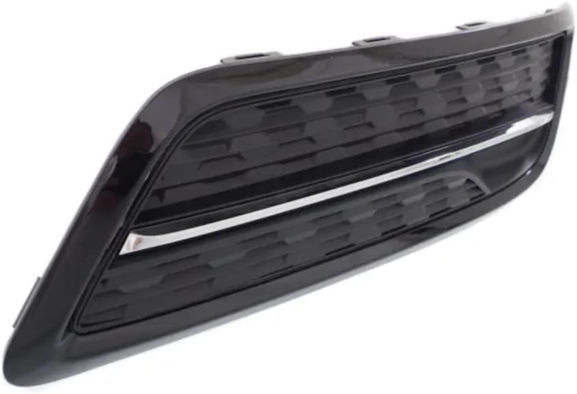 Set Of 2 Front Fog Light Cover Primed With Chrome Right Passenger & Left Driver Side Direct Replacement Compatible With 2014-2016 Acura MDX AC1039105 AC1038105 71102TZ5A00 71107TZ5A01