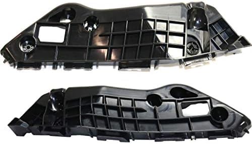 Set Of 2 Front Bumper Side Retainer Plastic Left Driver & Right Passenger Side Direct Replacement Compatible With 2016-2018 Toyota RAV4 TO1043129 TO1042129 525350R080 525360R060