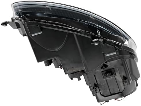 Front Head Light Left Driver Side Direct Replacement Compatible With 2005-2010 Volkswagen Jetta / 2006-2009 Rabbit VW2502133 1K6941039B