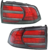 Set Of 2 Tail Light Lens And Housing Right Passenger & Left Driver Side Direct Replacement Compatible With 2007-2008 Acura TL AC2818108 AC2819108 33551SEPA21 33501SEPA21