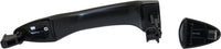 Front Exterior Door Handle + Cover Primed Right Passenger Side with Chrome Trim Without Keyhole Direct Replacement Compatible with 2012-2015 Kia Optima 826514C010-PFM 826622T000
