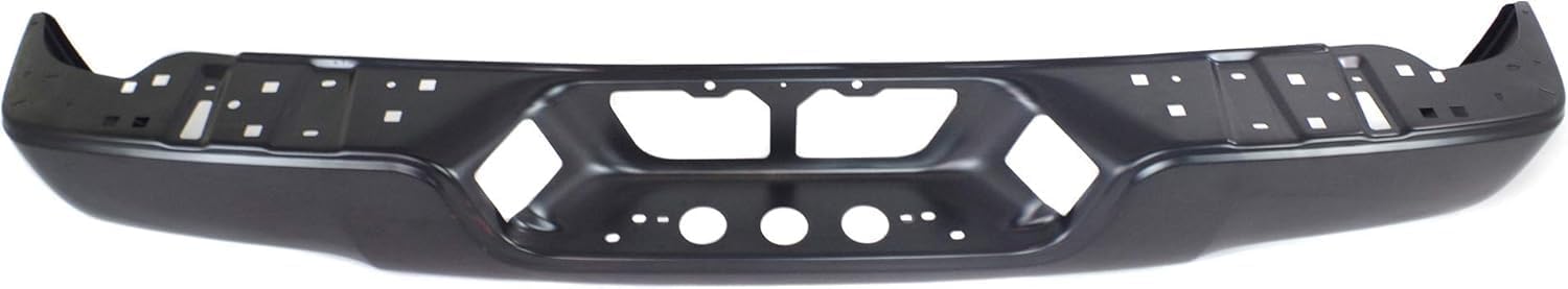 AUTOS PARTS PLUS Rear Bumper Face Bar Only Primed Steel Without Mounting Bracket Direct Replacement Compatible With 2007-2013 Toyota Tundra TO1102248 521510C081