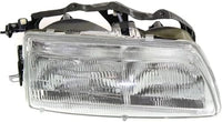 Front Headlight Assembly Halogen Right Passenger & Left Driver Side Direct Replacement Compatible With 1990-1991 Honda CRX/Civic HO2502102 HO2503102 33150SH3A05 33100SH3A05