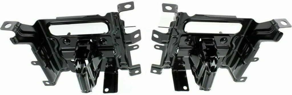 Set Of 2 Front Bumper Bracket Left Driver & Right Passenger Side Direct Replacement Compatible With 2013-2018 Ram 1500 CH1061104 68232485AA
