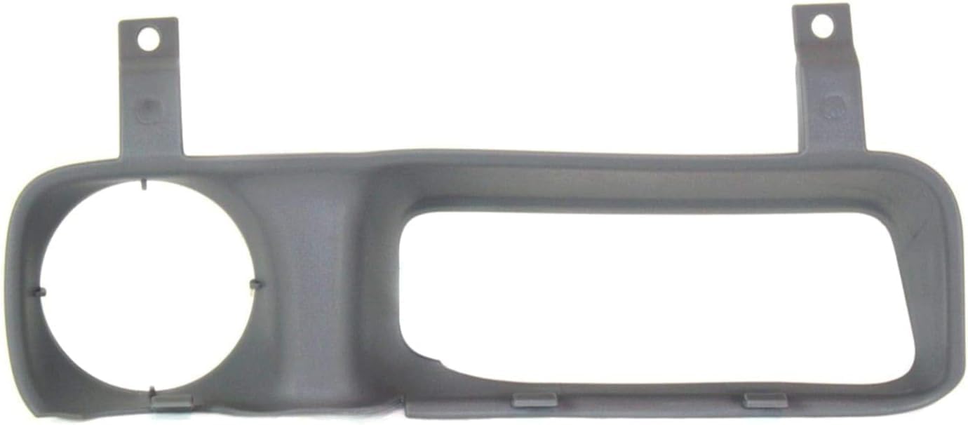 Front Bumper Chrome + Upper & Lower Cover + Valance Textured + Brackets + Fog Light + Bezels Left & Right Side Direct Replacement Compatible With 94-01 Dodge Ram 1500/94-02 2500 3500