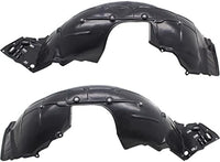 Set of 2 Front Fender Liner Right Passenger & Left Driver Side Direct Replacement Compatible with 2017-2019 Honda Civic HO1249177 HO1248177 74101TGGA50-PFM 74151TGGA50-PFM