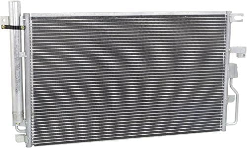 Front A/C Condenser Aluminum Core Direct Replacement Compatible With 2006-2009 Chevrolet Equinox/Pontiac Torrent GM3030274 19256971