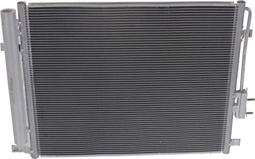 Front A/C Condenser Aluminum Core Direct Replacement Compatible With 2013-2018 Hyundai Santa Fe HY3030152 976062W001