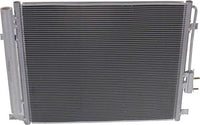 Front A/C Condenser Aluminum Core Direct Replacement Compatible With 2013-2018 Hyundai Santa Fe HY3030152 976062W001
