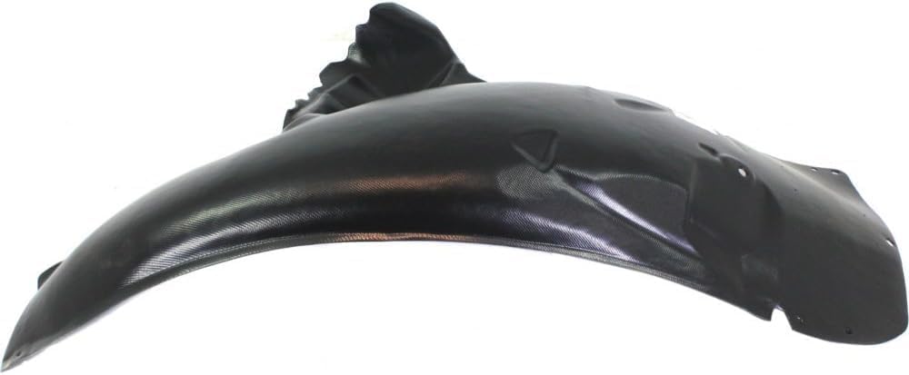 Front Section Fender Liner Right Passenger Side Direct Replacement Compatible With 2004-2010 Audi A8 Quattro AU1249116 4E0821172P