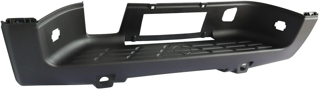 Rear Bumper Center Step Pad + Outer Left Driver & Right Passenger Side Direct Replacement Compatible With 2007-2013 Chevrolet Silverado 1500 GM1191124 GM1191125 GM1191128 15284313