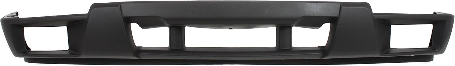 Front Bumper Chrome + Lower Cover + Valance Extension + Grille Gray Shell & Insert + Fog Lights Left & Right Side Direct Replacement Compatible With 2004-2012 Chevrolet Colorado