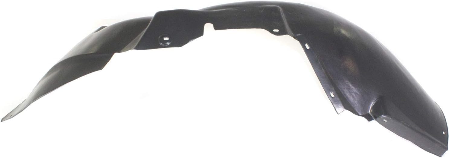 Front Fender Liner Left Driver Side Direct Replacement Compatible With 1998-2005 Audi A6 AU1248106 4B0821171C