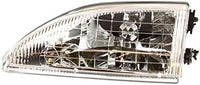 Set Of 2 Front Headlight Assembly Halogen Right Passenger & Left Driver Side Direct Replacement Compatible With 1994-1998 Ford Mustang FO2502161 FO2503161 F4ZZ13008D F4ZZ13008C