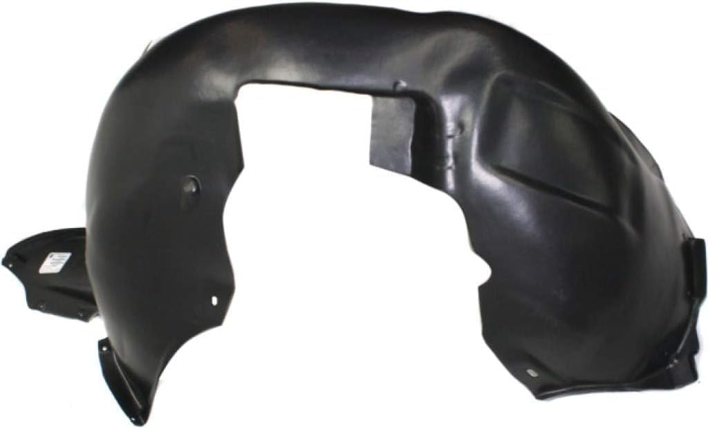 Front Fender Liner Right Passenger Side Direct Replacement Compatible With 2012-2015 Volkswagen Jetta VW1249122 5C6805912A 5C6805912Q