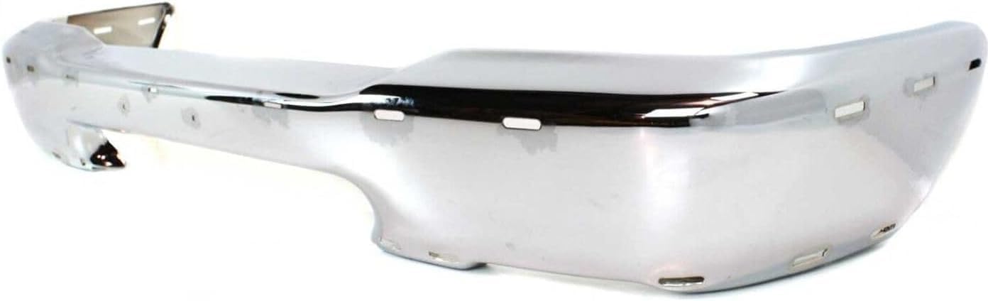 Front Bumper Face Bar Chrome Steel Direct Replacement Compatible With 1999-2000 Mazda B2500 B3000 B4000 Pickup MA1002128 ZZR150031
