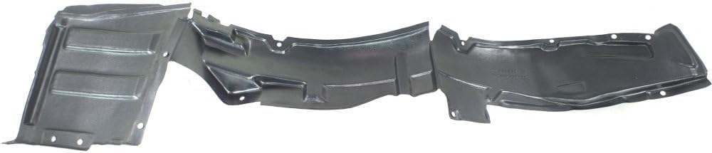 Front Fender Liner Left Driver Side Direct Replacement Compatible With 2002-2003 Mitsubishi Galant MI1248109 MR972841